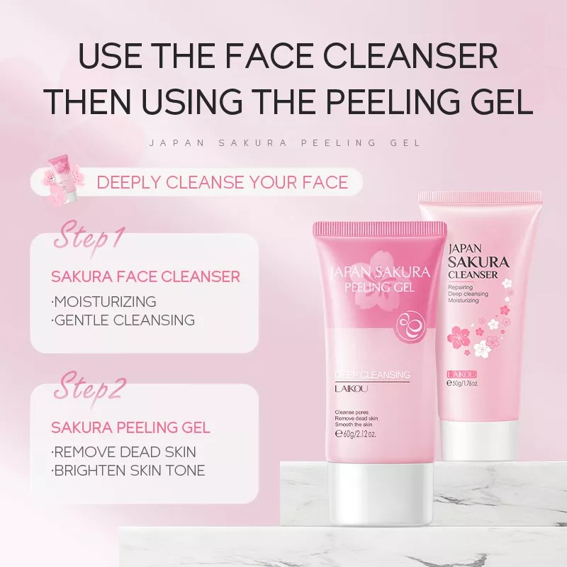 Laikou Japan Sakura Peeling Gel - 60g