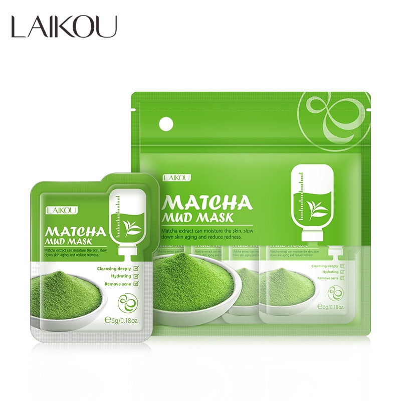 Laikou Matcha Mud Mask – 5 gm