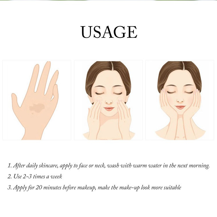 Laikou Matcha Sleeping Face Mask - 3G