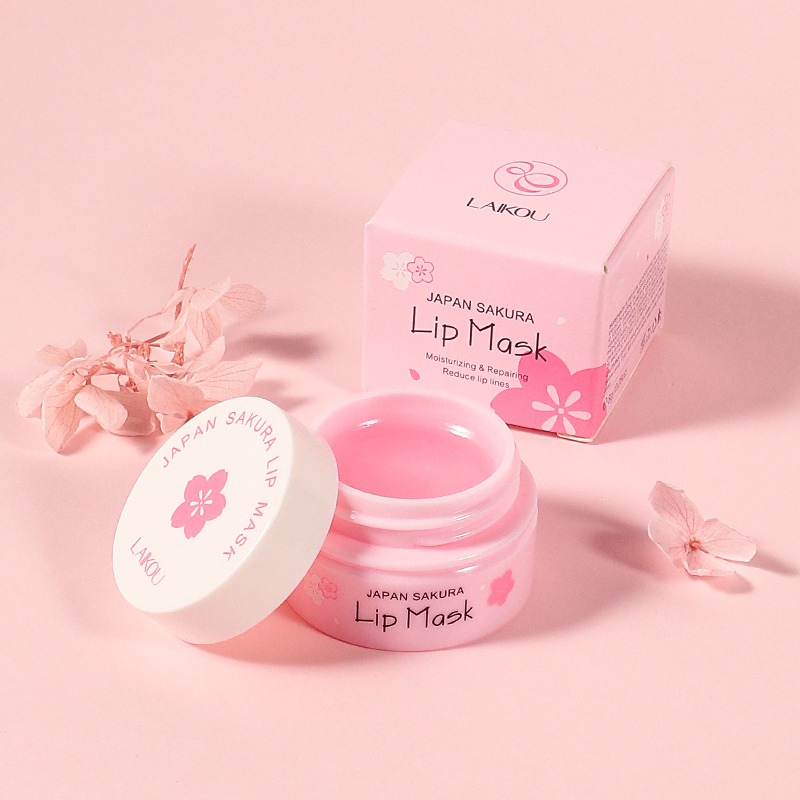 Laikou Sakura Sleeping Lip Mask - 8g