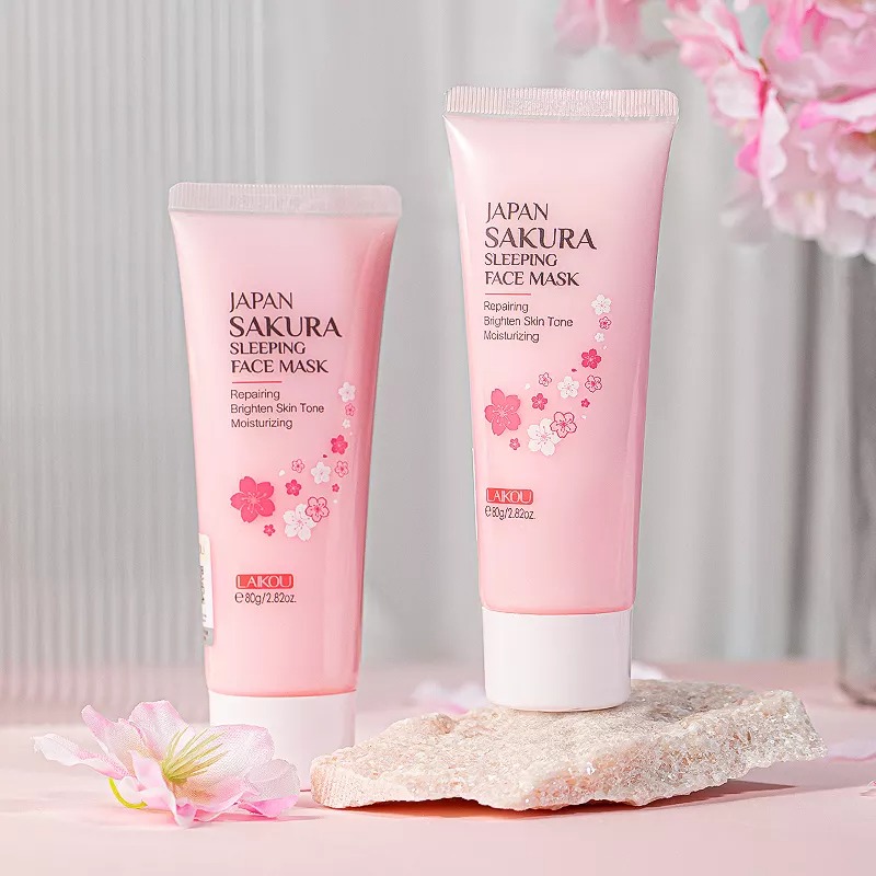 Laikou Sakura Sleeping Mask - 80g