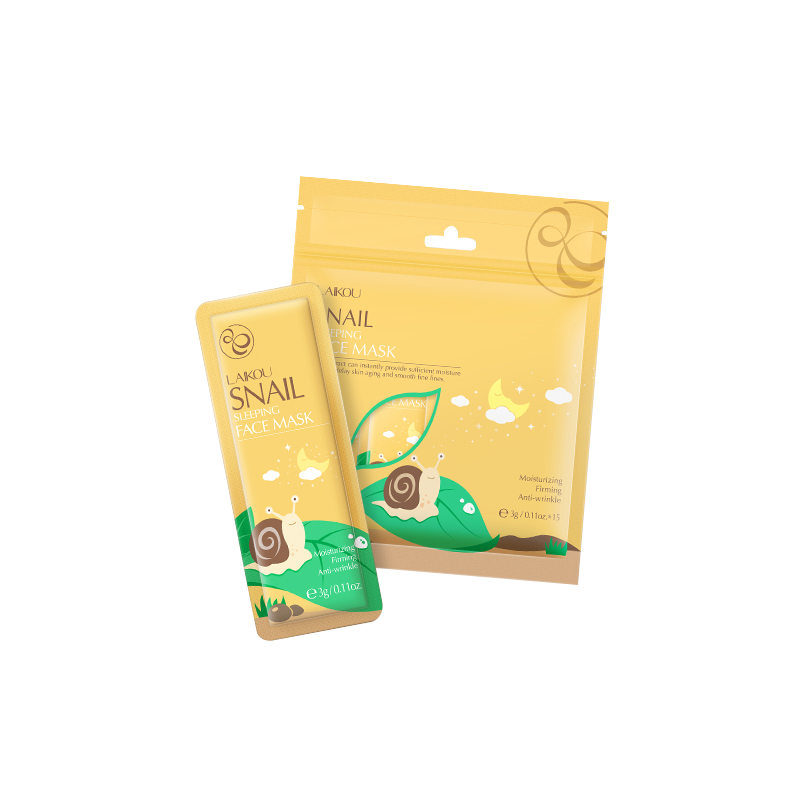 Laikou Snail Sleeping Face Mask - 3 G