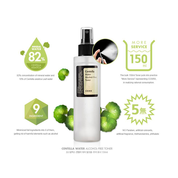 COSRX Centella Water Alcohol Free Toner