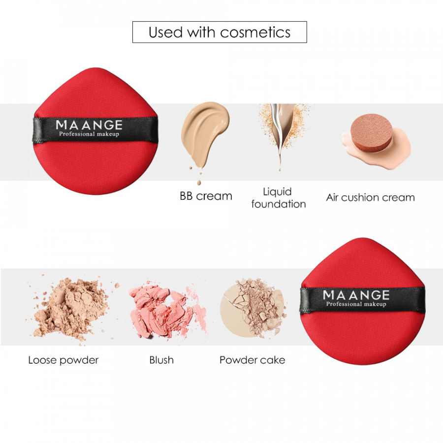 MAANGE 3pcs Foundation Makeup Sponge