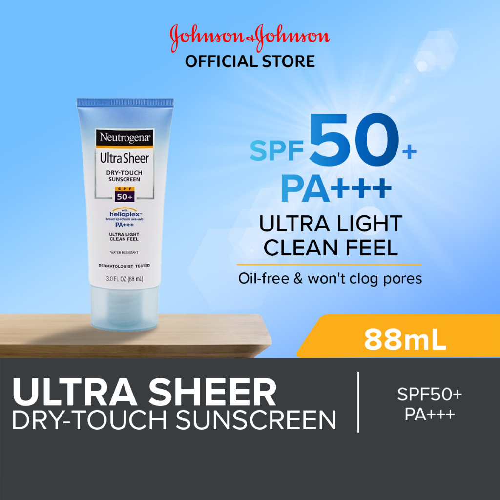 Neutrogena Ultra Sheer Dry Touch Sunblock SPF 50+ - 88ml