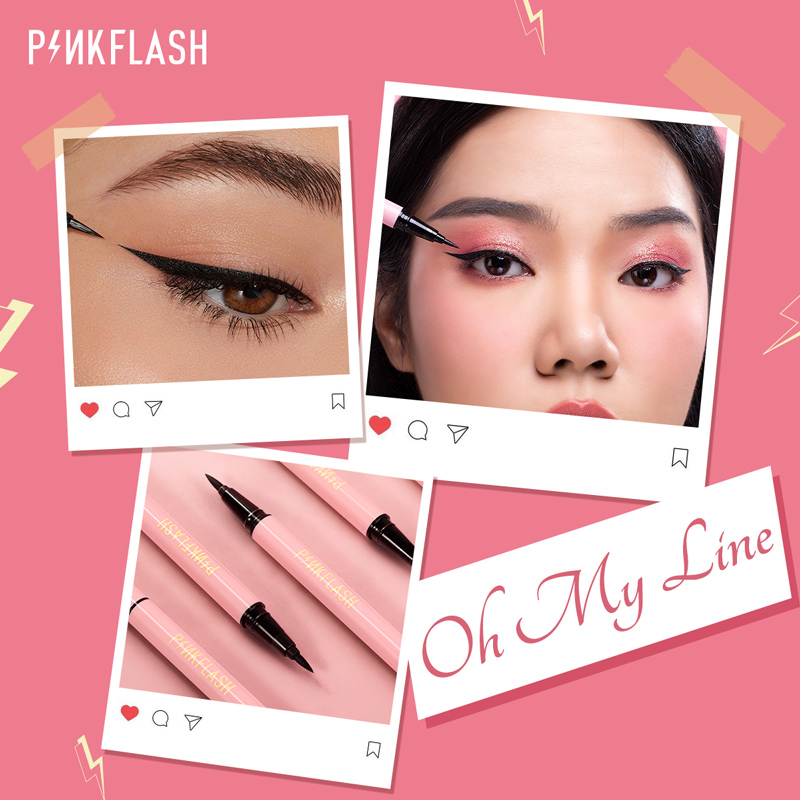 PFE01 - PINKFLASH Lock All Day Waterproof Eyeliner