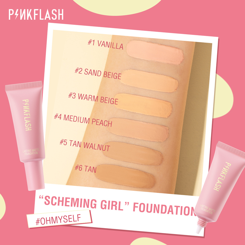 PFF03 - PINKFLASH Lasting Matte Foundation