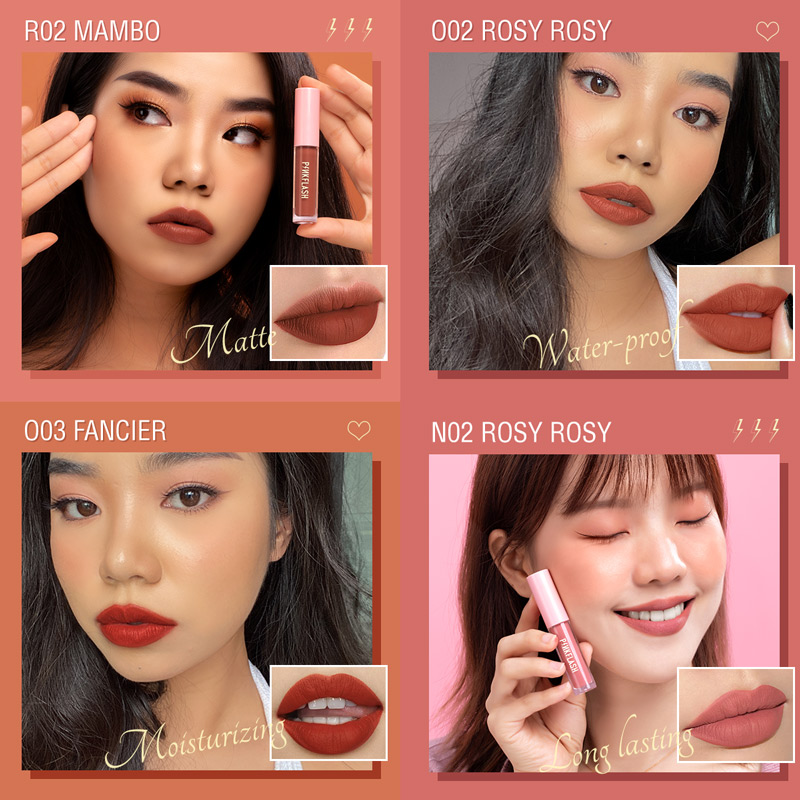 PFL01 - PINKFLASH Melting Matte Waterproof Lipstick  