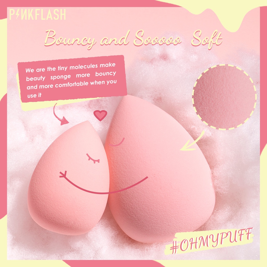 PFT01 - PINKFLASH Oh My Puff Beauty Makeup Sponge