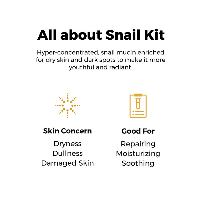 COSRX All About Snail Trial Kit-For Dry Skin & Dark Spot