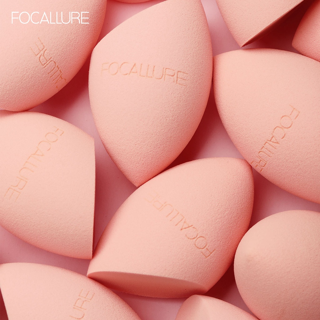 FA136 - Focallure MATCHMAX Latex-Free Beauty Blender - Once Cut Heart