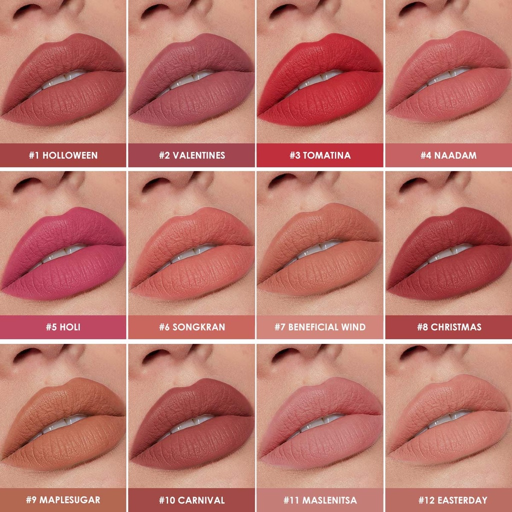 FA137 - Focallure StayMax Powder Matte Lipsticks