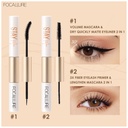 FA160 - Focallure STAYMAX Waterproof Mascara & Eyeliner 2 in 1