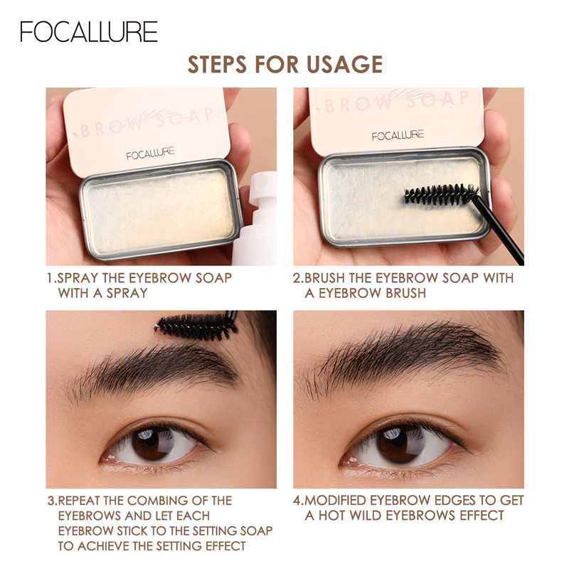 FA182 - Focallure Brow Styling Soap with Knife