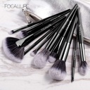 FA70 - Focallure 10 Pcs Premium Makeup Brush Set with Leather Bag