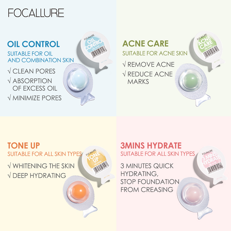 FASC04 - Focallure Gel Mask (TONE UP)