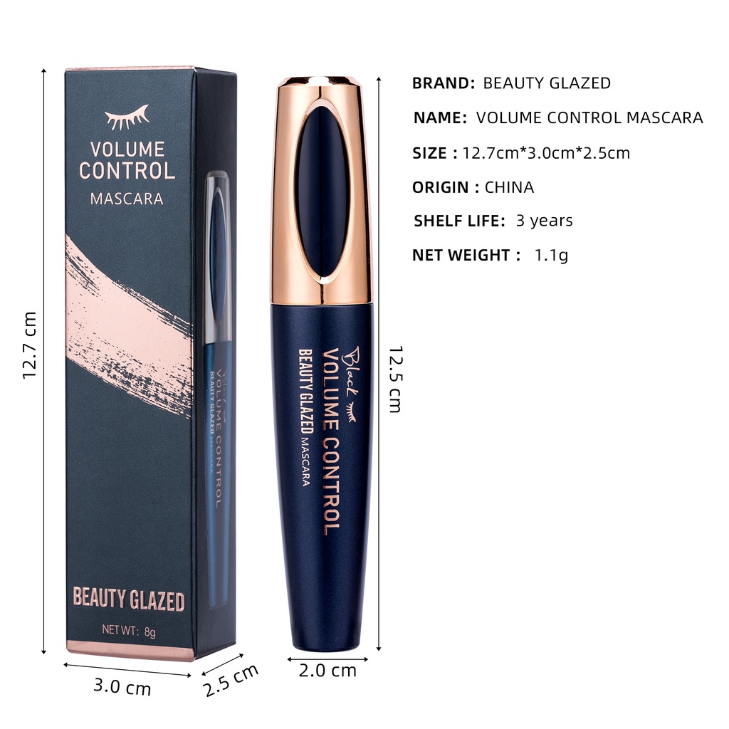 Beauty Glazed Volume Control Black Mascara