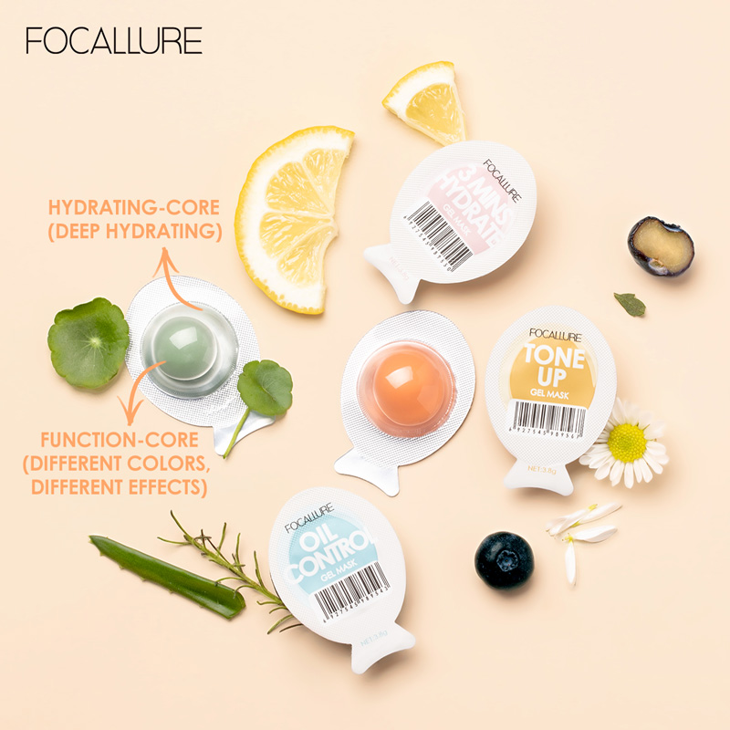 Focallure Gel Mask Combo – For ACNE & Oily Skin