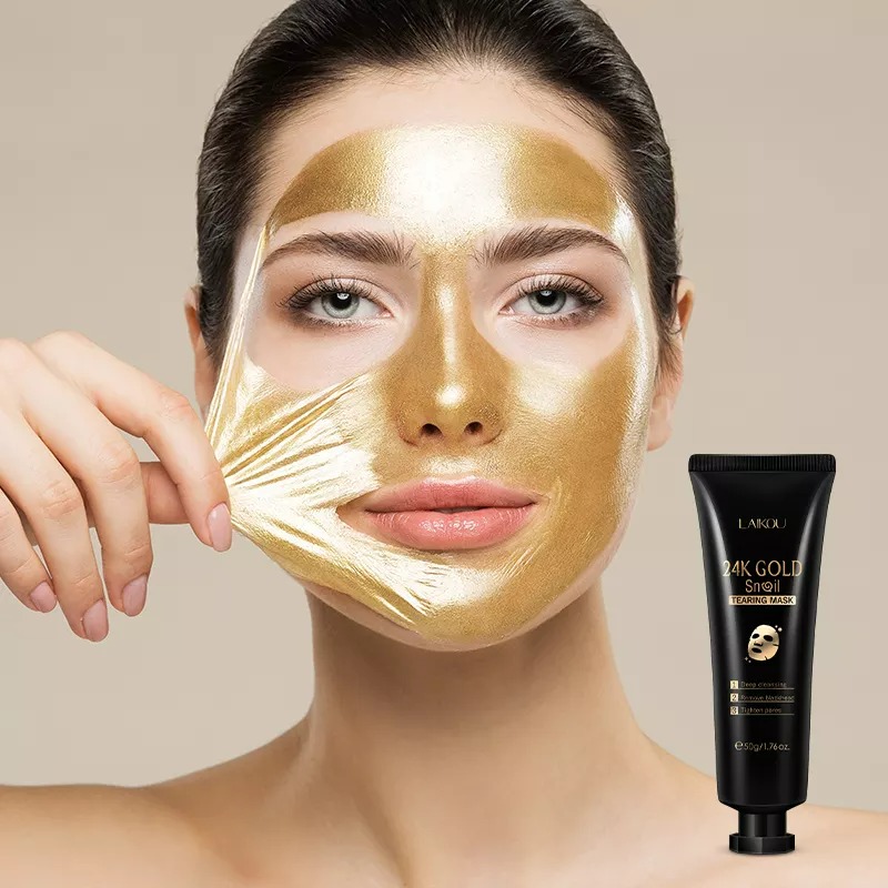 Laikou 24k Gold Snail Tearing Mask - 50g