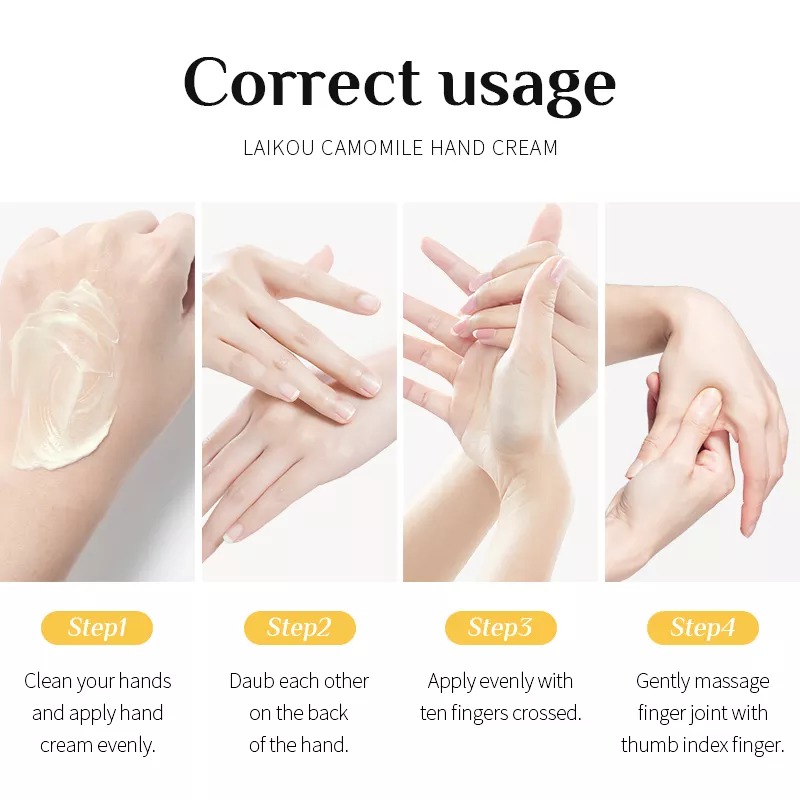 Laikou Camomile Hand Cream - 30g