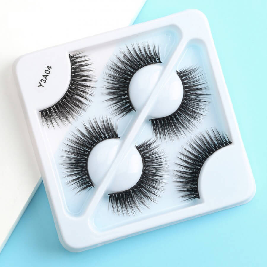 MAANGE 3 Pair 3D Eyelashes – Y3A04