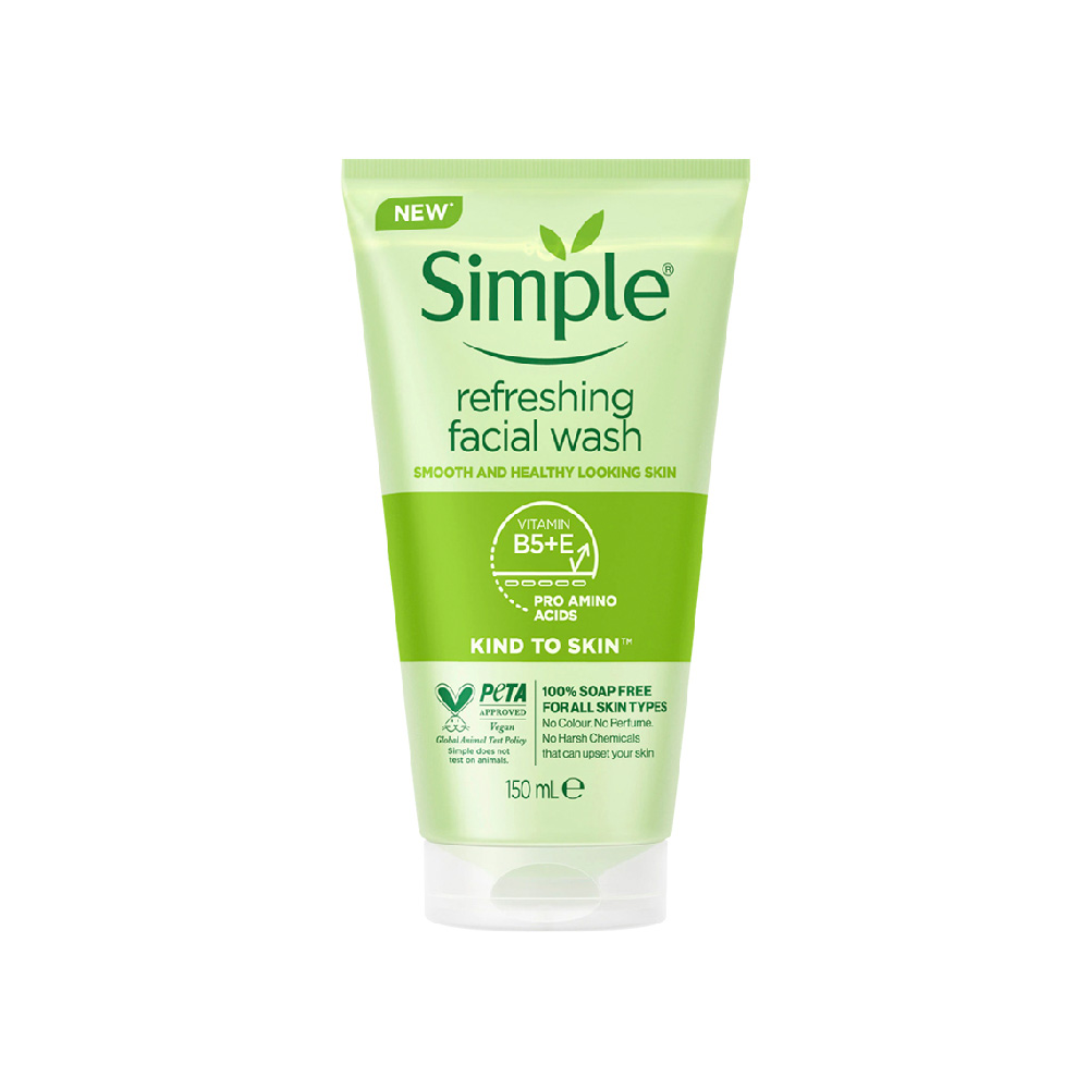 Simple Kind To Skin Refreshing Facial Wash Gel 