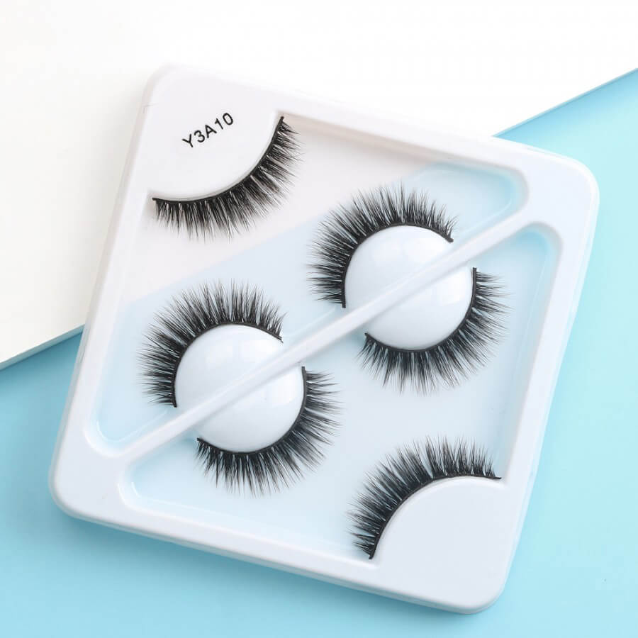 MAANGE 3 Pair 3D Eyelashes (Y3A10)