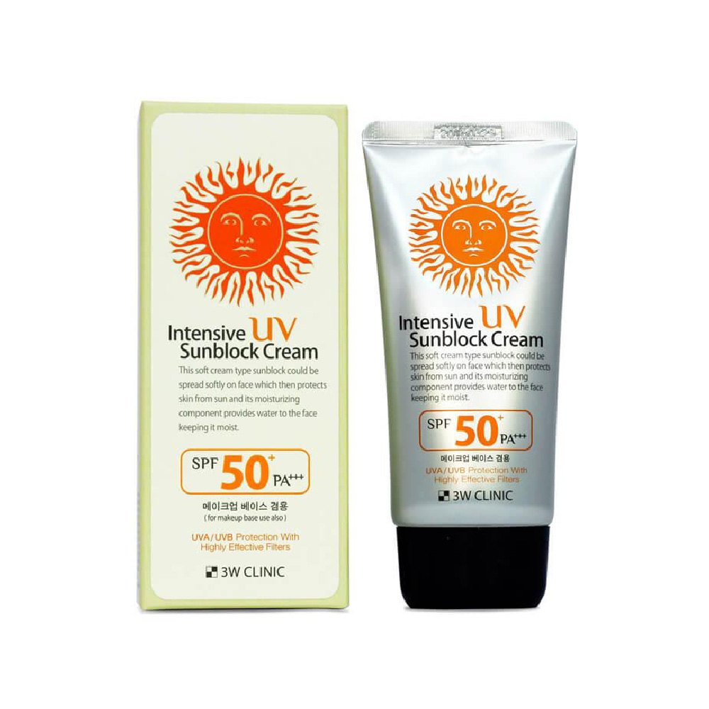 3W Intensive UV Sunblock Cream