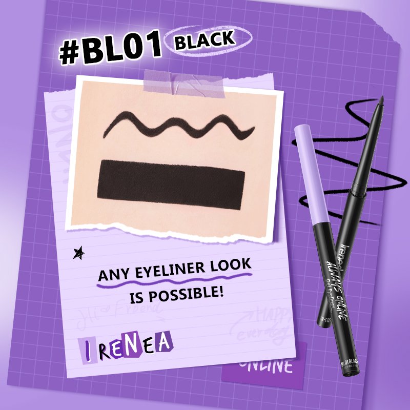 IRE07 - Ireneda Always Online Gel Eyeliner