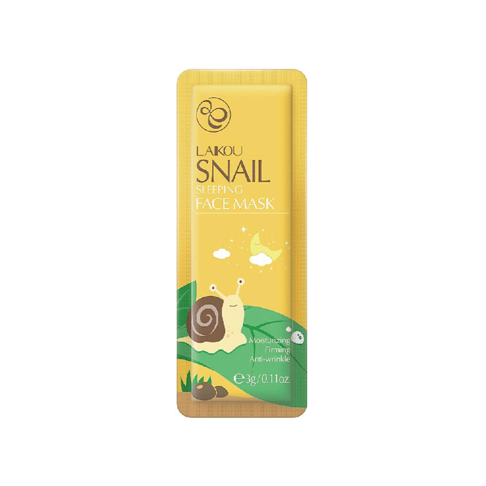 Laikou Snail Sleeping Face Mask - 3 G