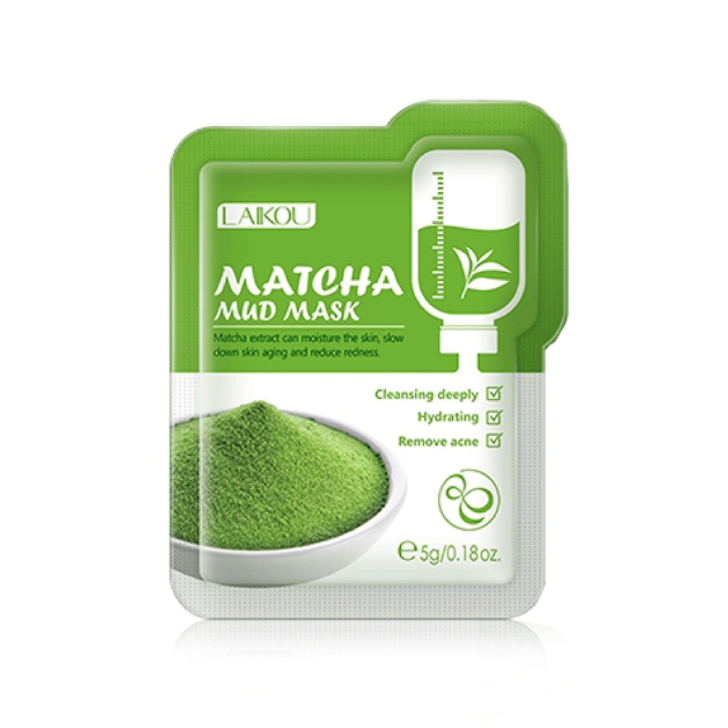 Laikou Matcha Mud Mask