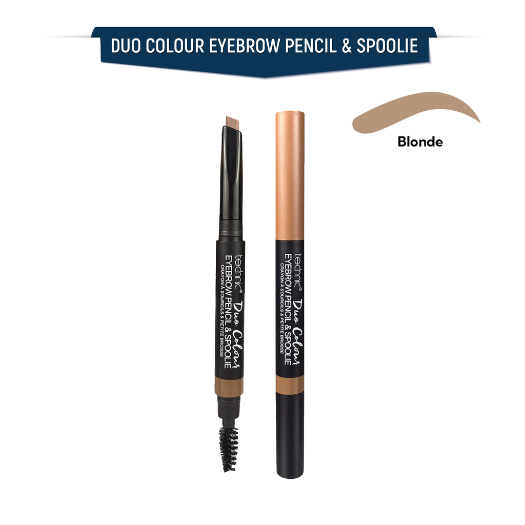 Technic Duo Colour Eyebrow Pencil & Spoolie