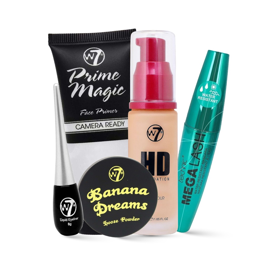 W7 Flawless Face & Eyes Makeup Combo