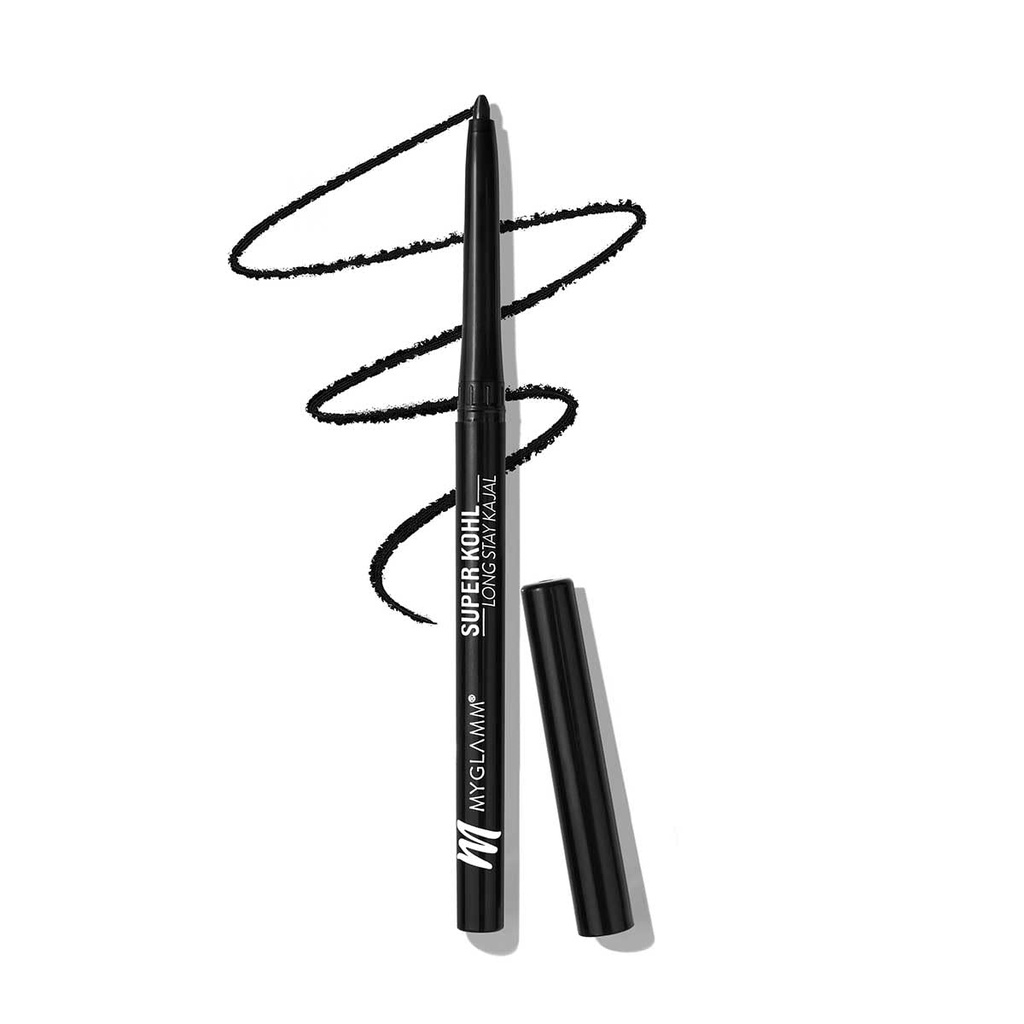 MyGlamm Super Kohl Long Stay Kajal Matte Finish