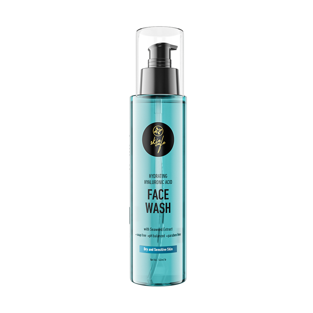 Skin Cafe Hydrating Hyaluronic Acid Face Wash with Seaweed Extract