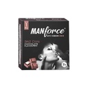 Manforce Xotic Condoms Chocolate Flavoured 342 Dotted (3 Pcs)